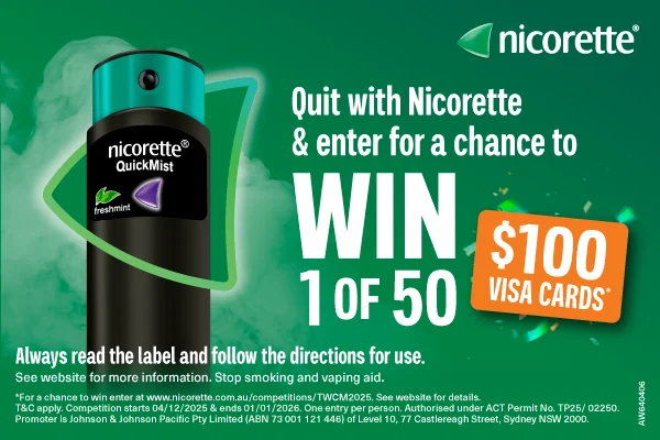 Quit with Nicorette