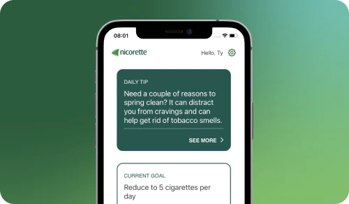 Download the Nicorette Stop Smoking App - Image 2 - Nicorette - en-AU