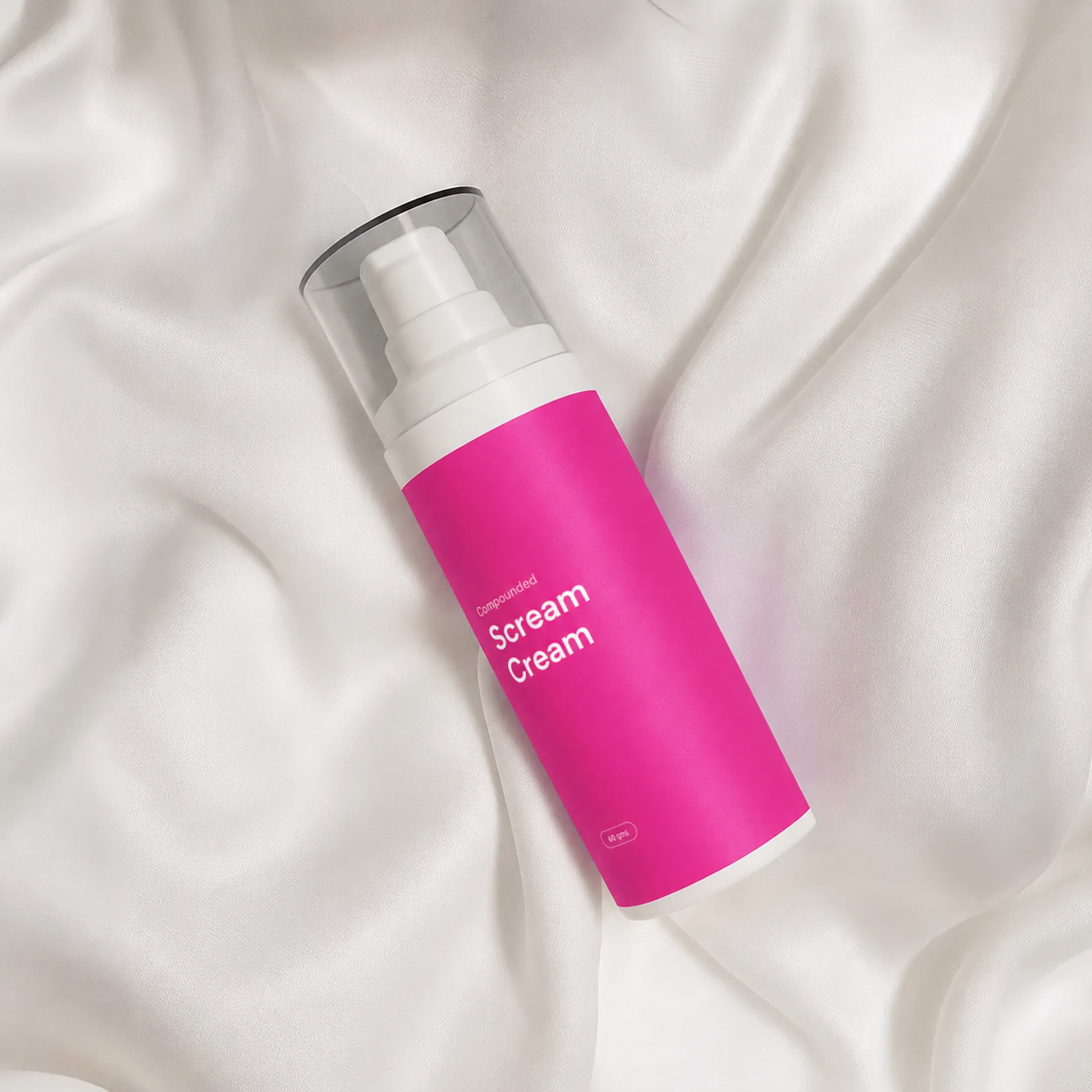 scream cream bottle