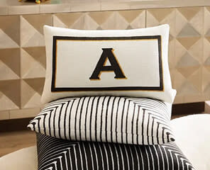 Ruggable Inkdrop Ivory Woven Throw Pillow