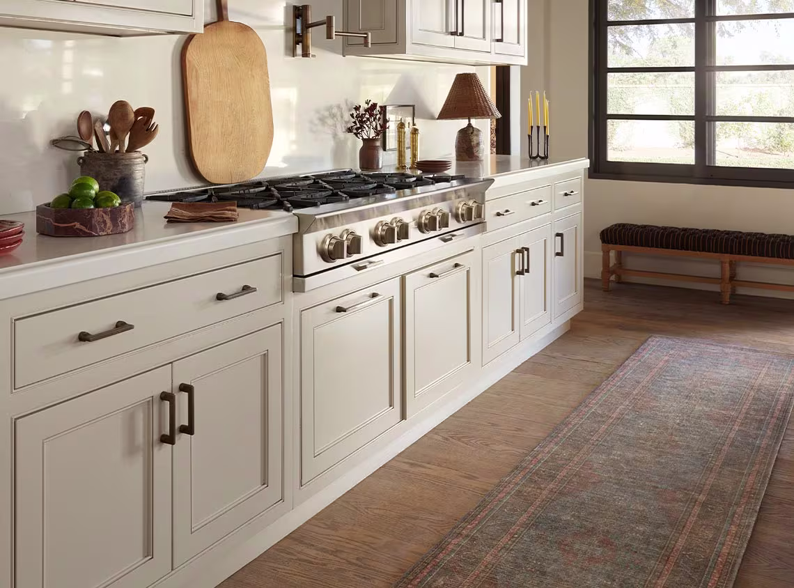 Rowan Teal Blue & Copper Rug
