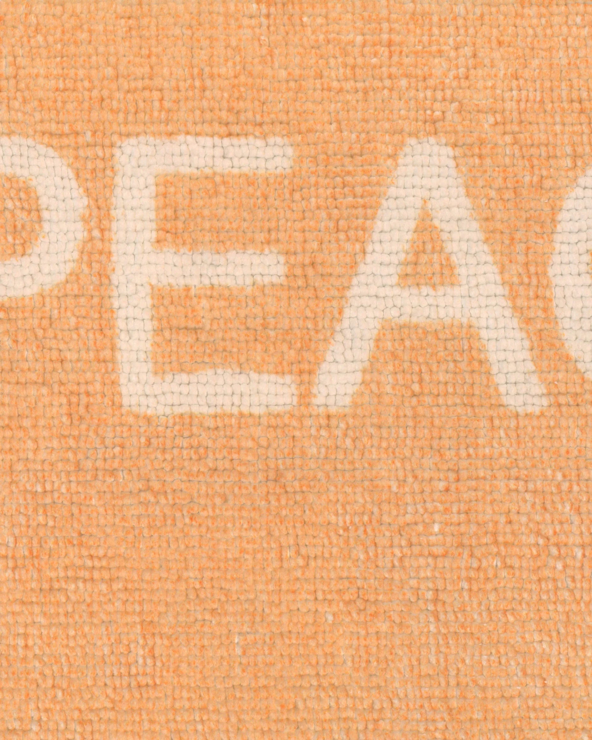 Pantone Peach Fuzz Nice Peach Bath Mat Ruggable