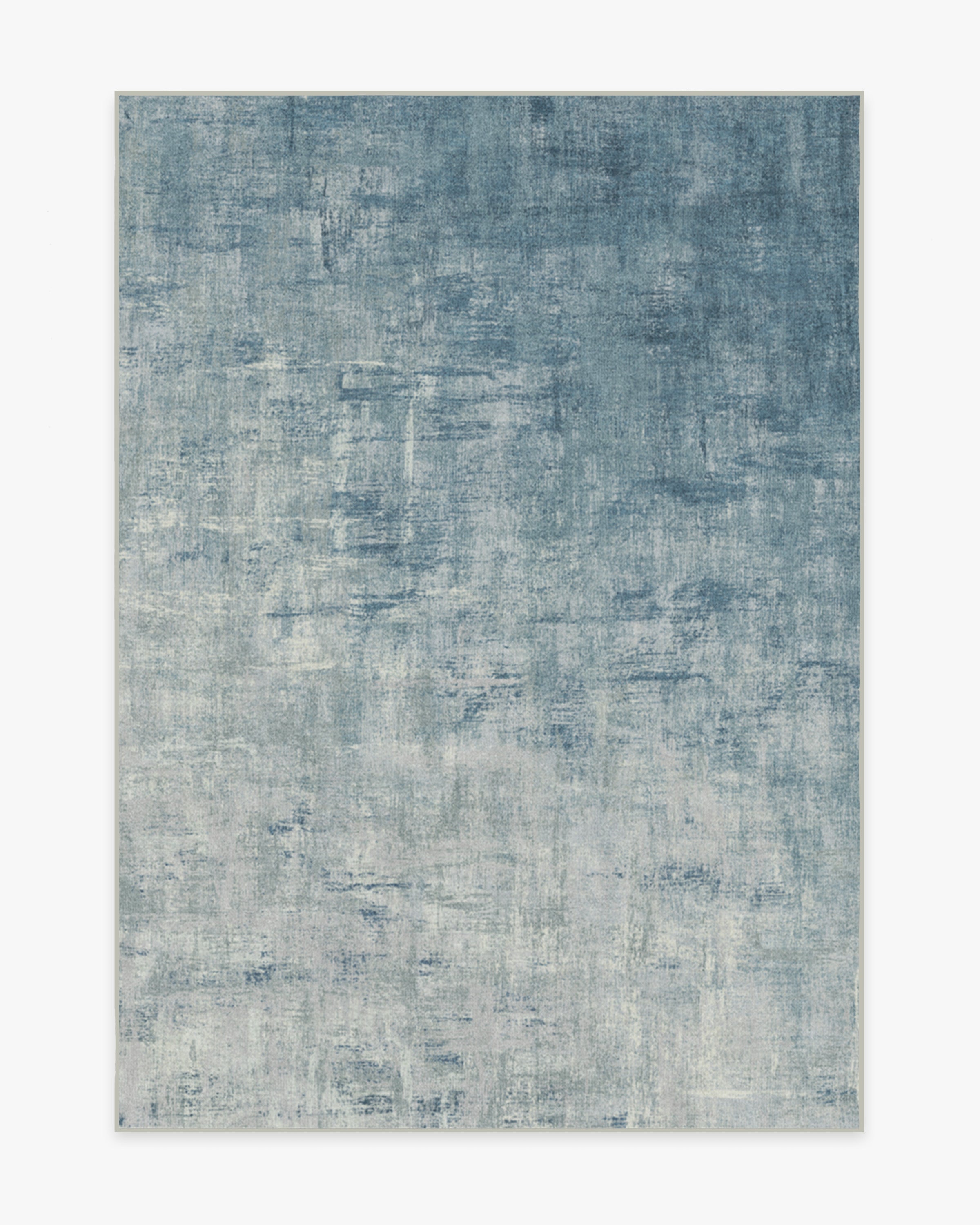 Impasto Slate Blue Tufted Rug | Ruggable