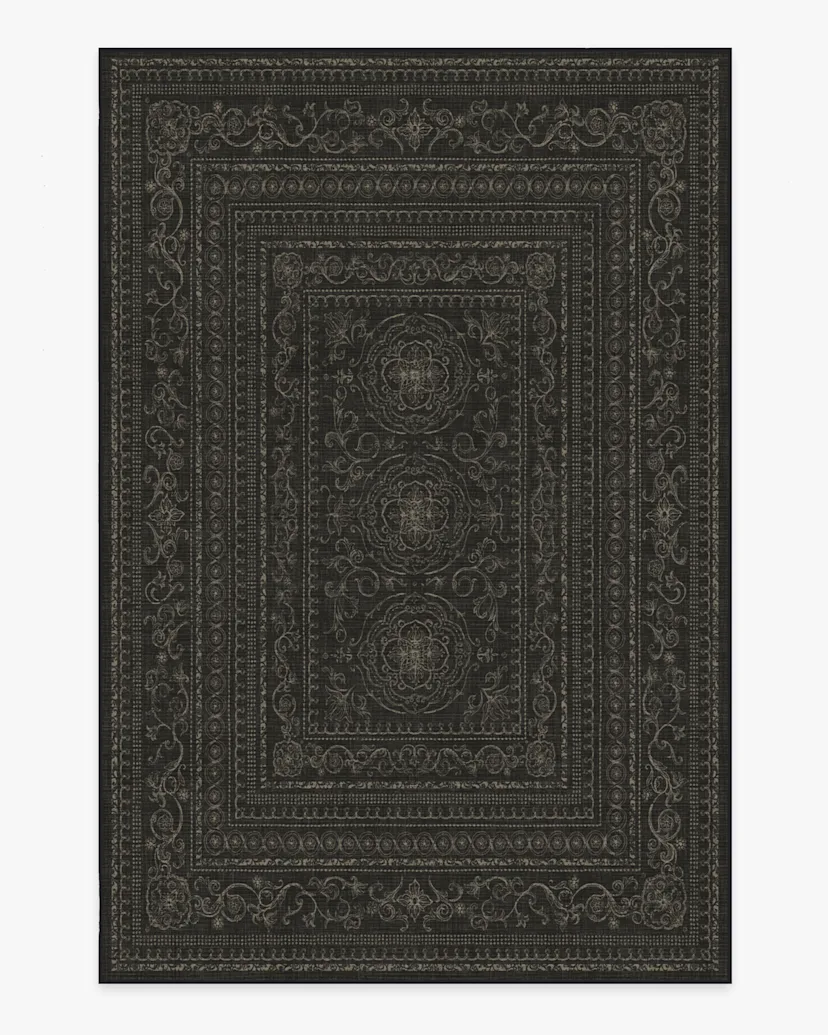 Gisele Soft Black Rug Ruggable