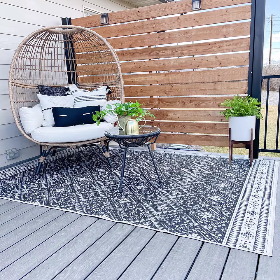 Outdoor Nomada Black Rug Ruggable link to Outdoor Nomada Black Rug products