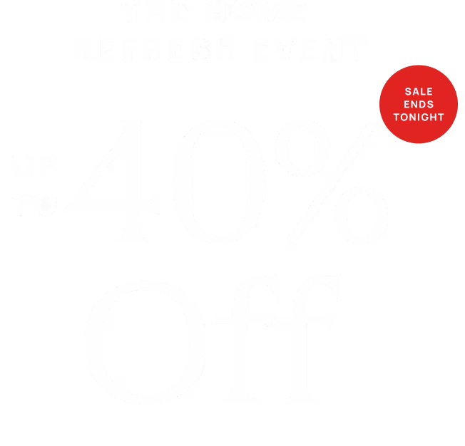 Ruggable The Home Refresh Event, Beat 3, Up to 40% Off HP Hero Ends Tonight Copy - Desktop