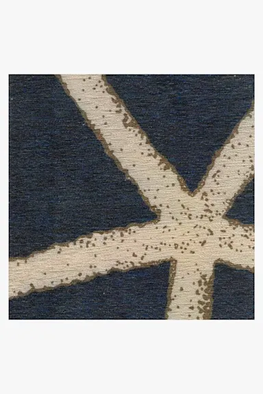 Starfish Navy Rug | Ruggable