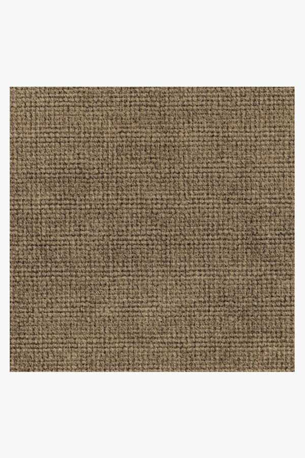 Needlepoint Solid Caramel Rug