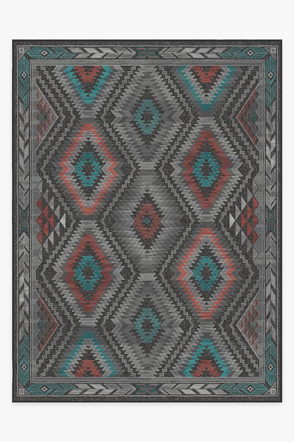 Washable Doormat Rug | Fade-Resistant | Dima Diamond Doormat | Ruggable