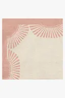 Gray Malin Fringe Pink & Ivory Rug | Ruggable