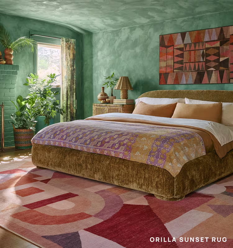 Ruggable Orilla Sunset Rug by Jungalow - Rugs in Their Natural Habitat (Desktop)