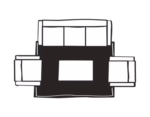5'x7' Rug Room Illustration | Ruggable