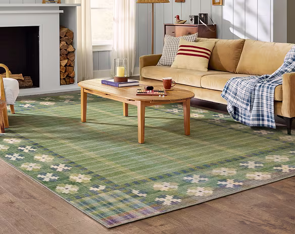 Ruggable Array Black & Ivory Rug link to Living Room products