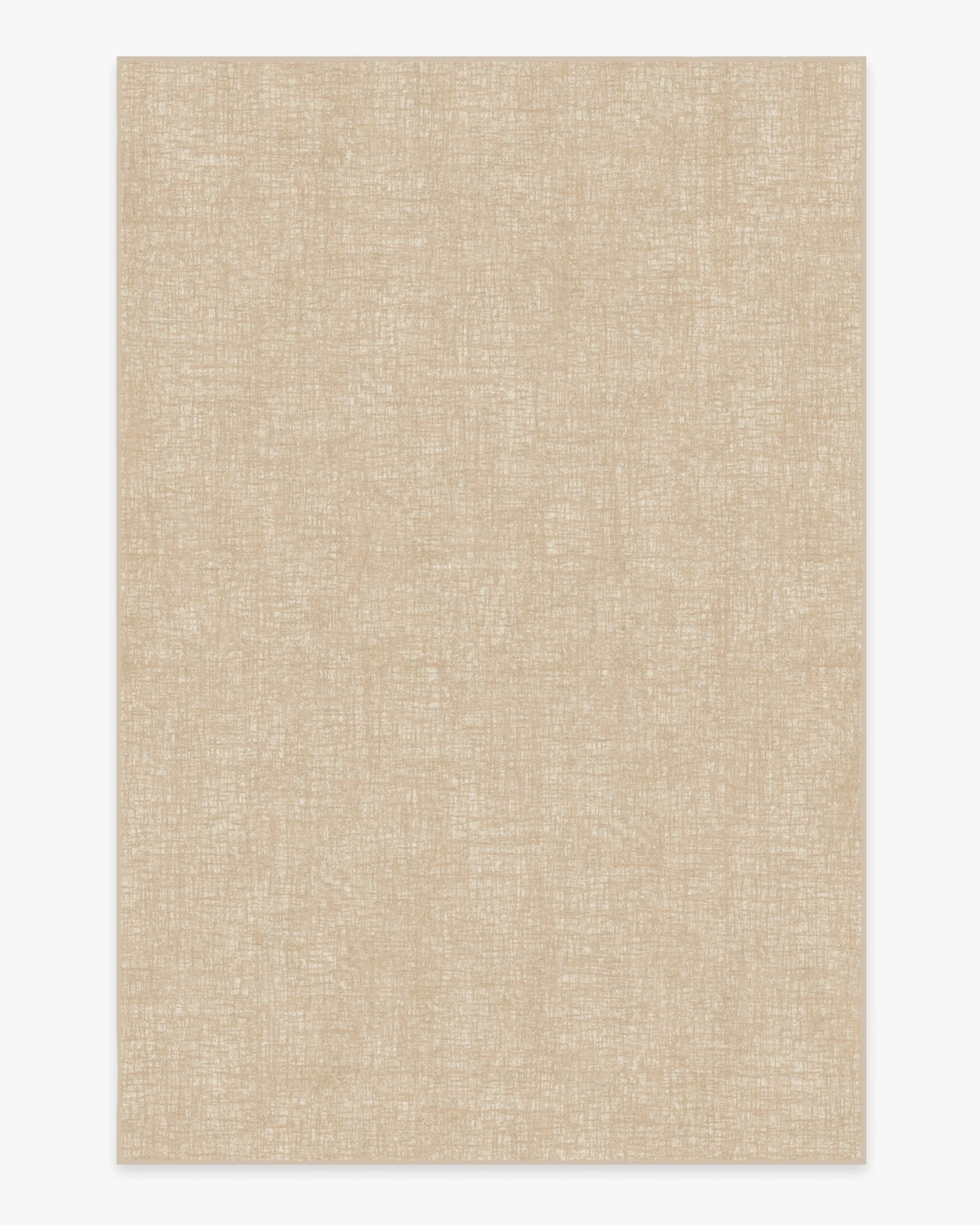 Crosshatch Natural Tufted Rug Ruggable