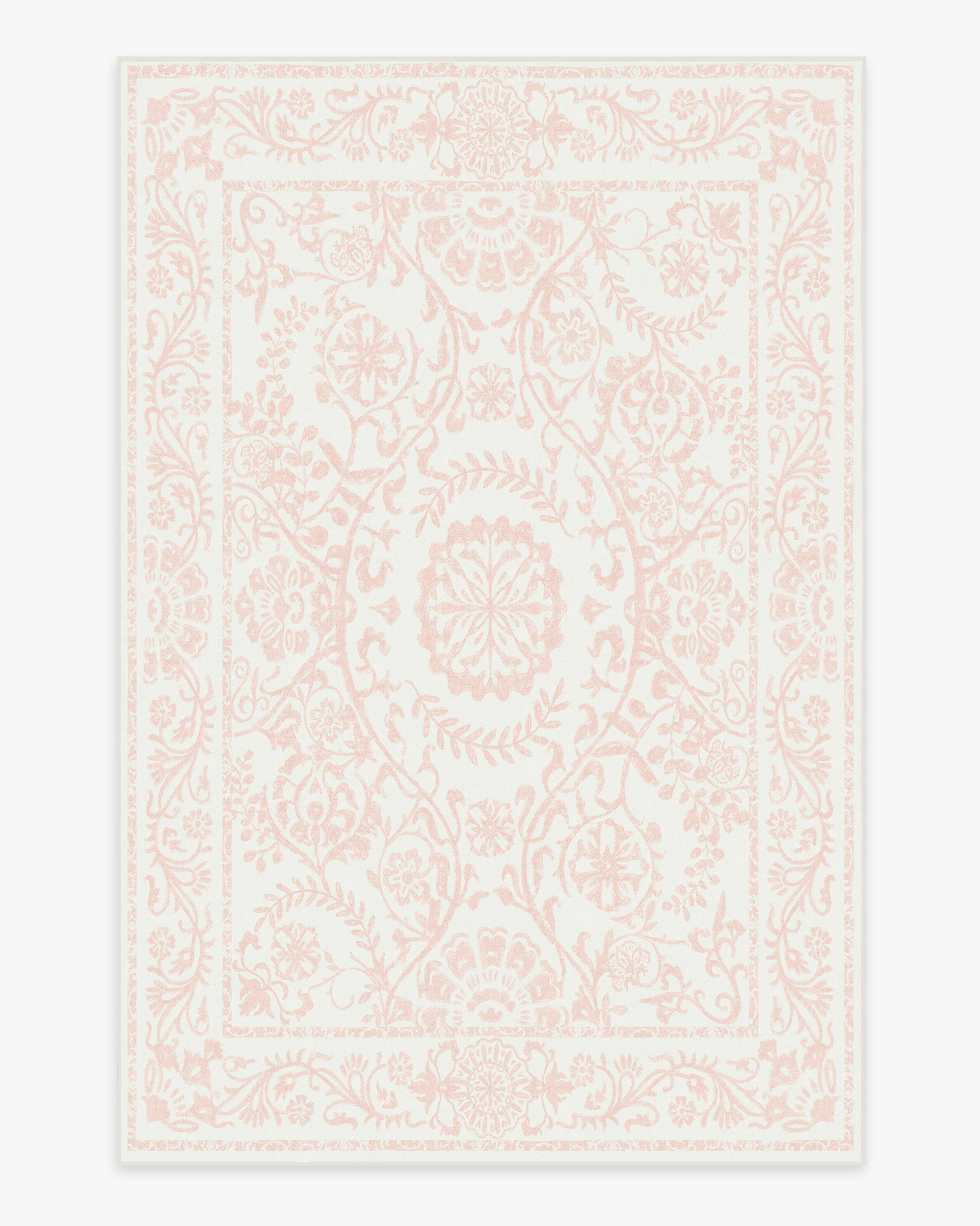 Delphina Powder Pink Rug | Ruggable
