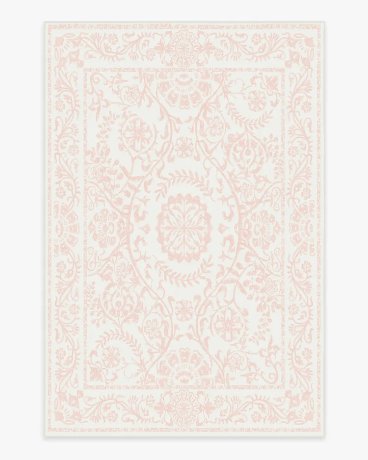 Delphina Powder Pink Rug | Ruggable