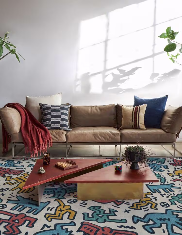 Keith Haring LP Background Image (Mobile)