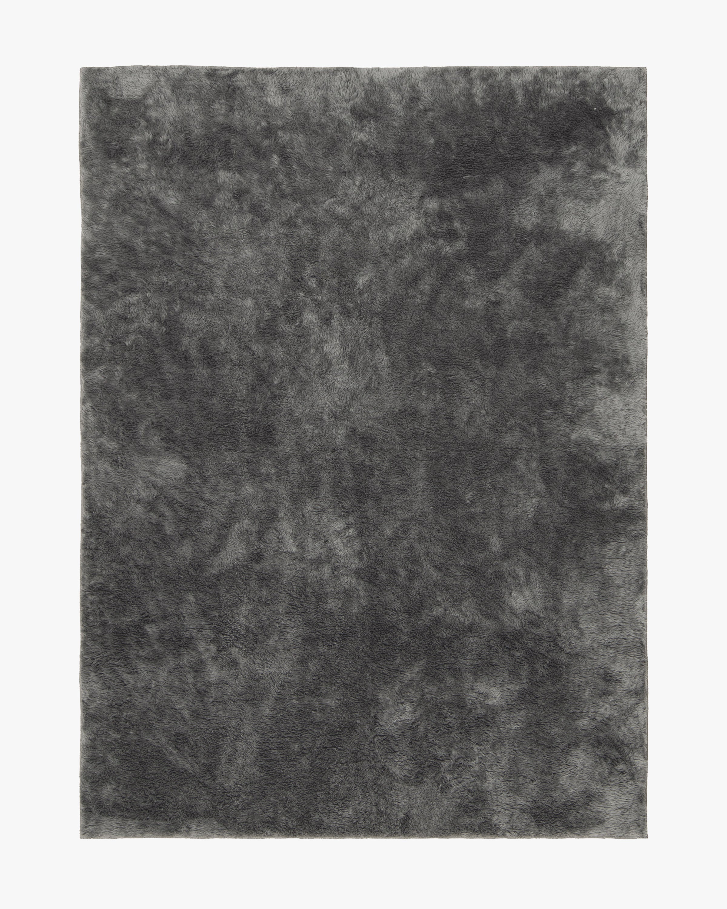 Stormy Grey Plush Rug Ruggable