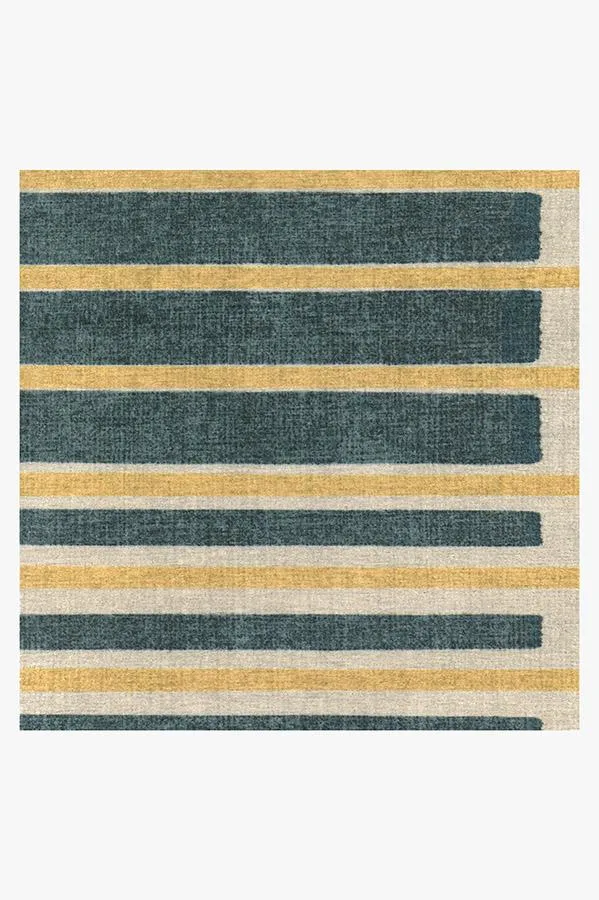 Gradasi Aquamarin &amp; Gelb Teppich | Ruggable