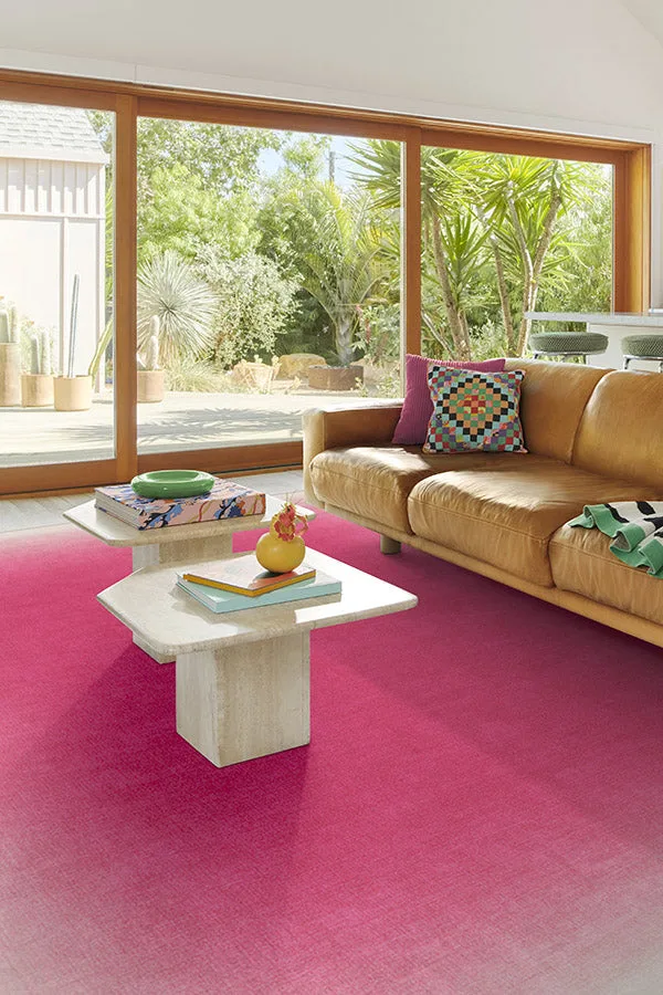 Barbie™ Pink Ombre Rug Ruggable