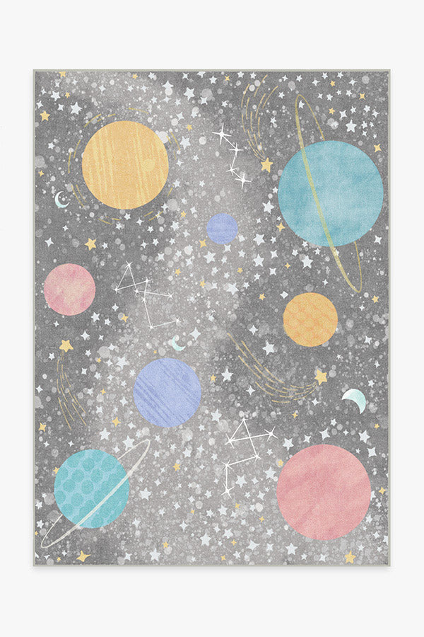 Space themed nursery hot sale rug