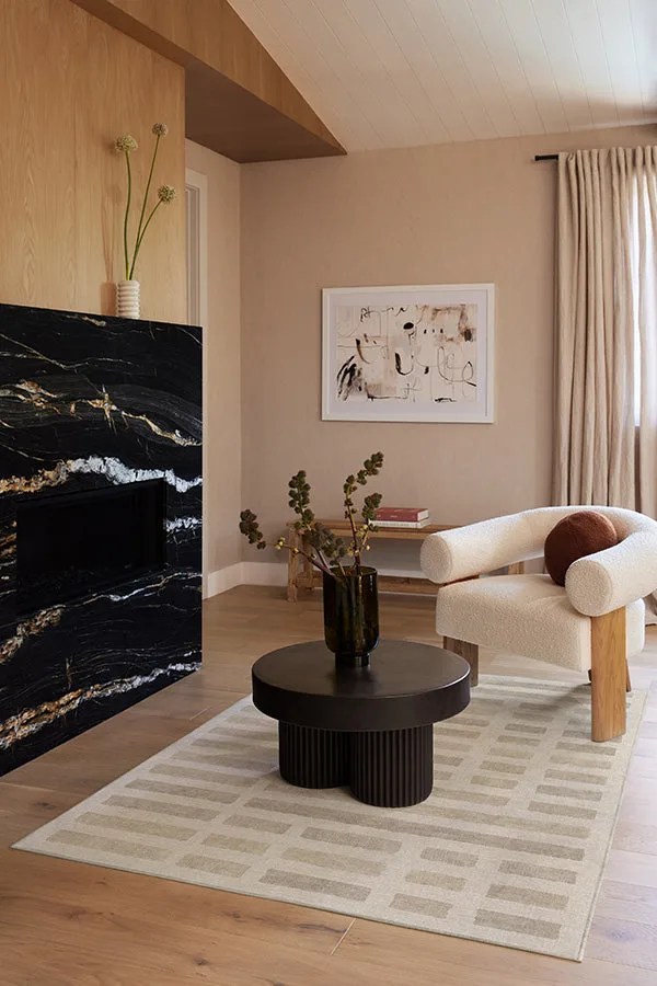 Laine Ivory & Natural Rug Ruggable