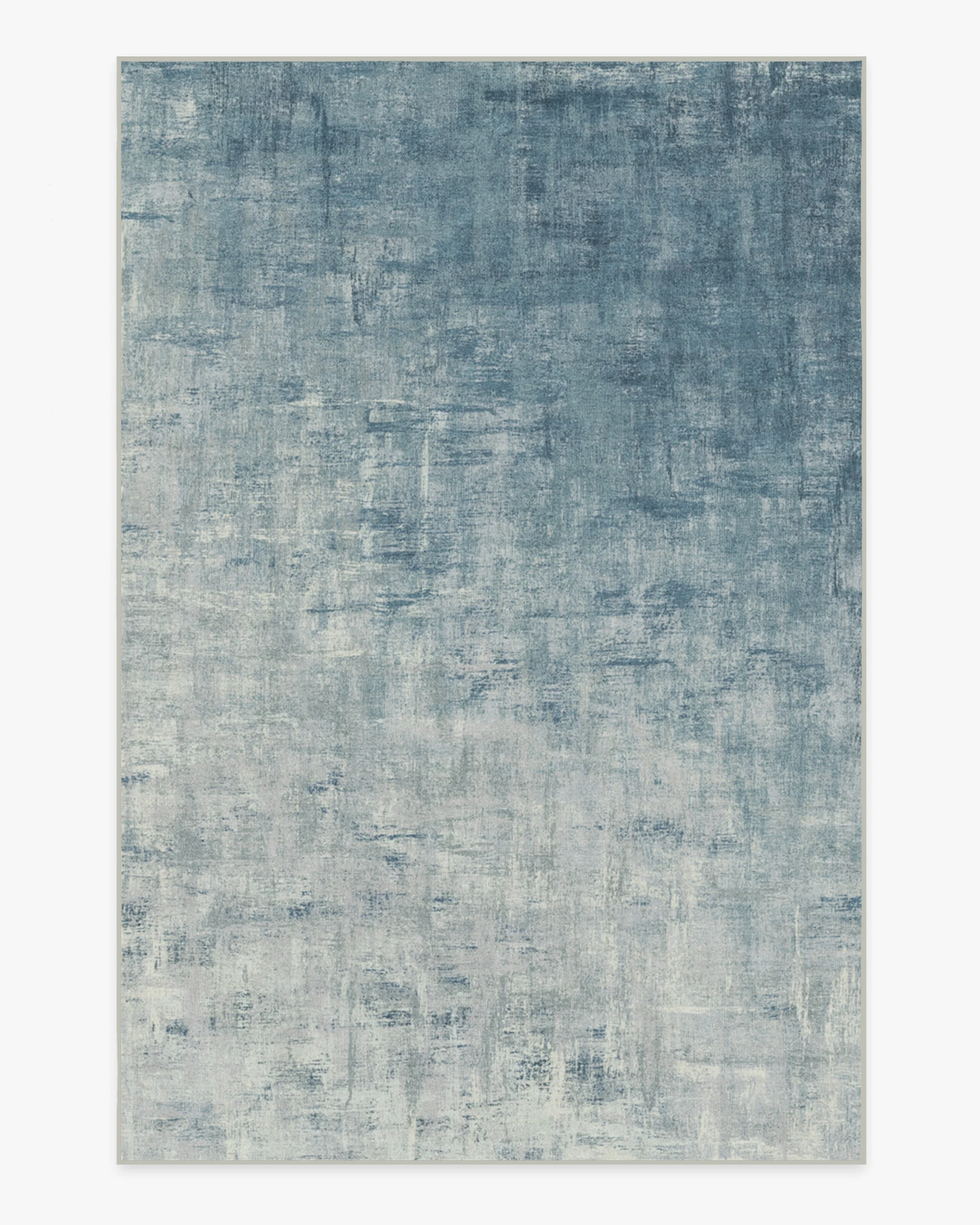 Impasto Slate Blue Rug | Ruggable