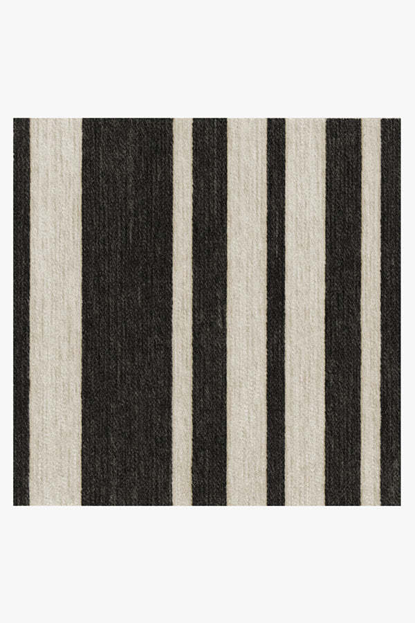 Ruggable's Chaya Stripe Black Rug in 5x7
