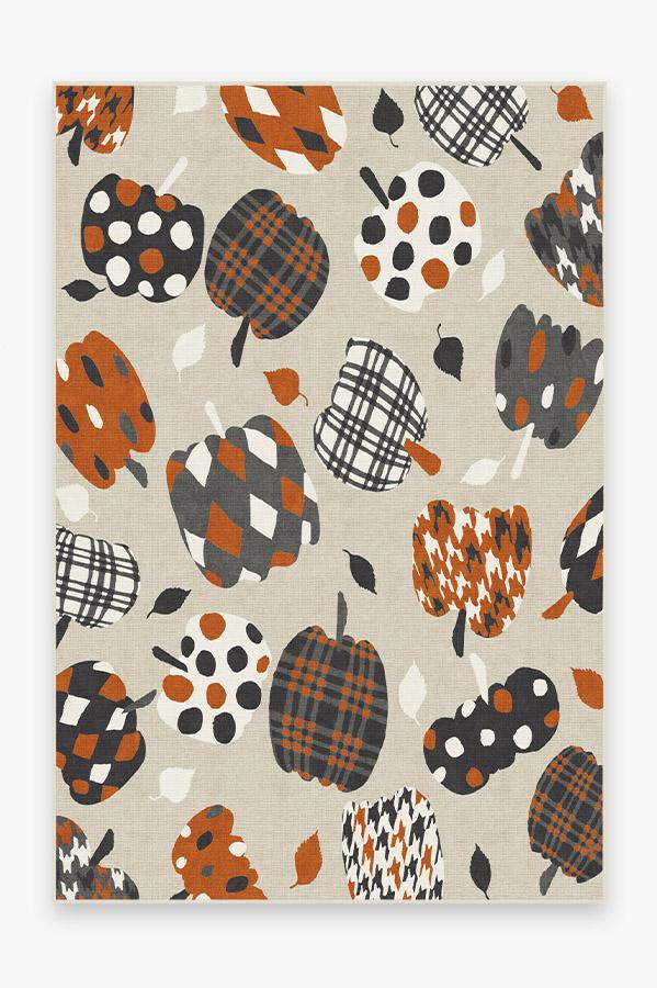 NIP Ruggable Pumpkin Orange Tufted Rug & Standard Rug Pad 3 x