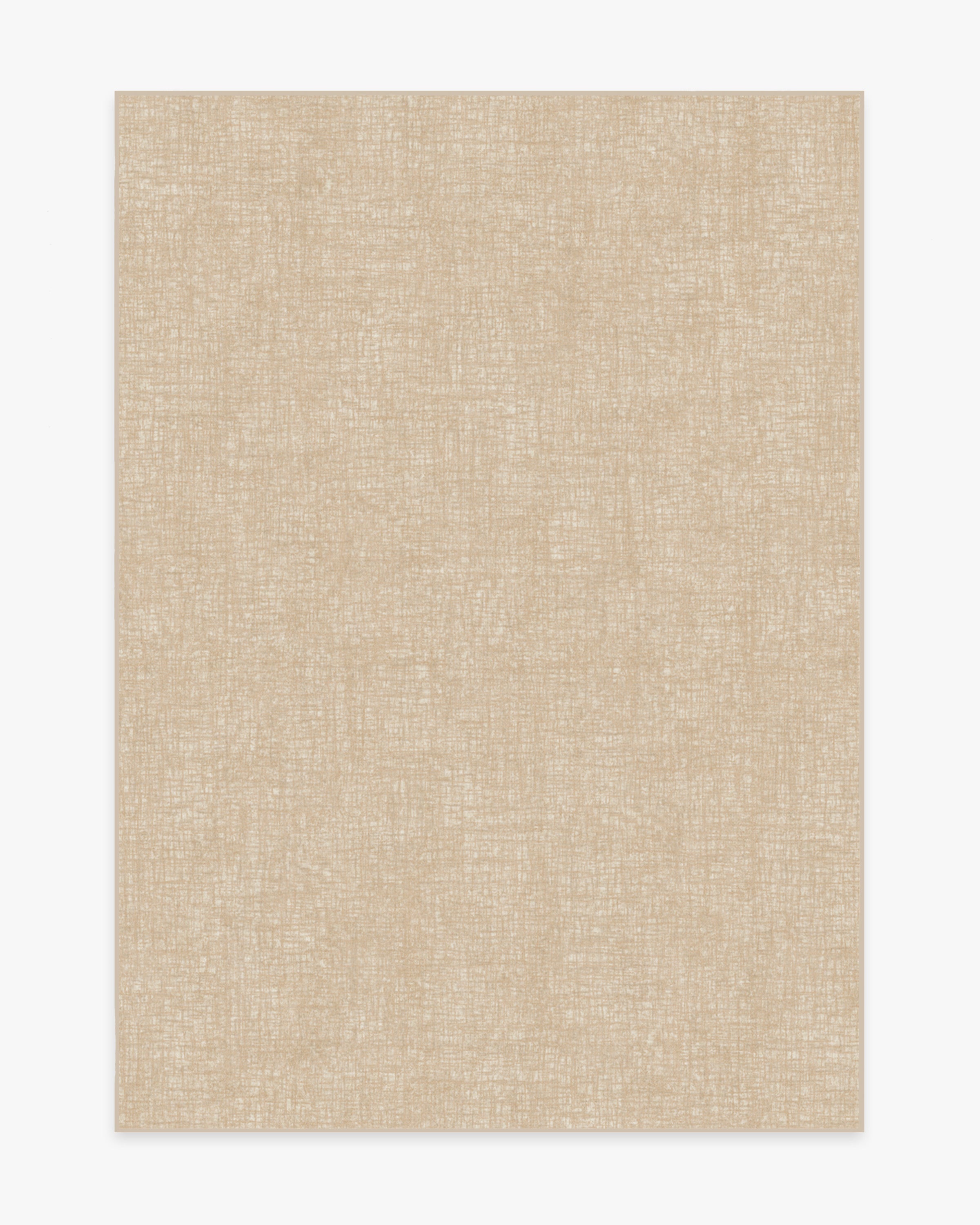 Crosshatch Natural Tufted Rug Ruggable