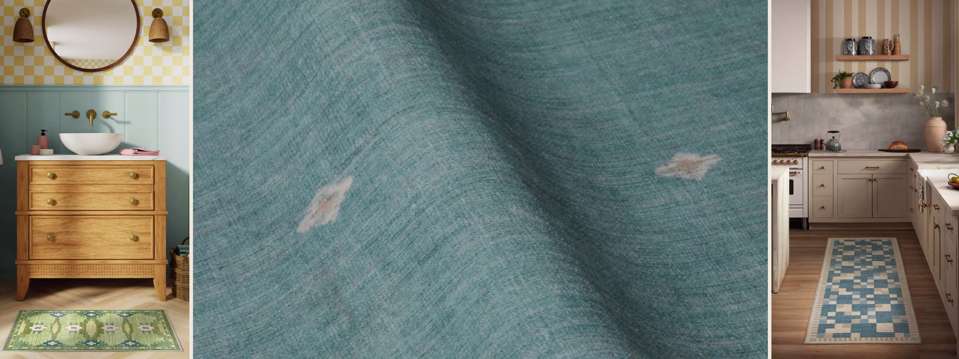 Ruggable Bank Holiday / May Sale Hero - Shop washable rugs, runners, doormats & bathmats at up to 20% Off.