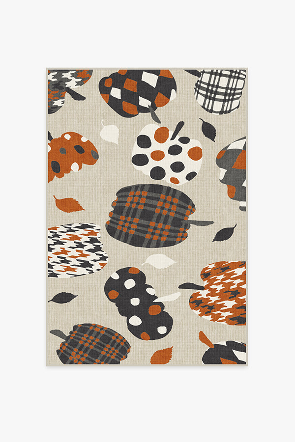 NIP Ruggable Pumpkin Orange Tufted Rug & Standard Rug Pad 3 x