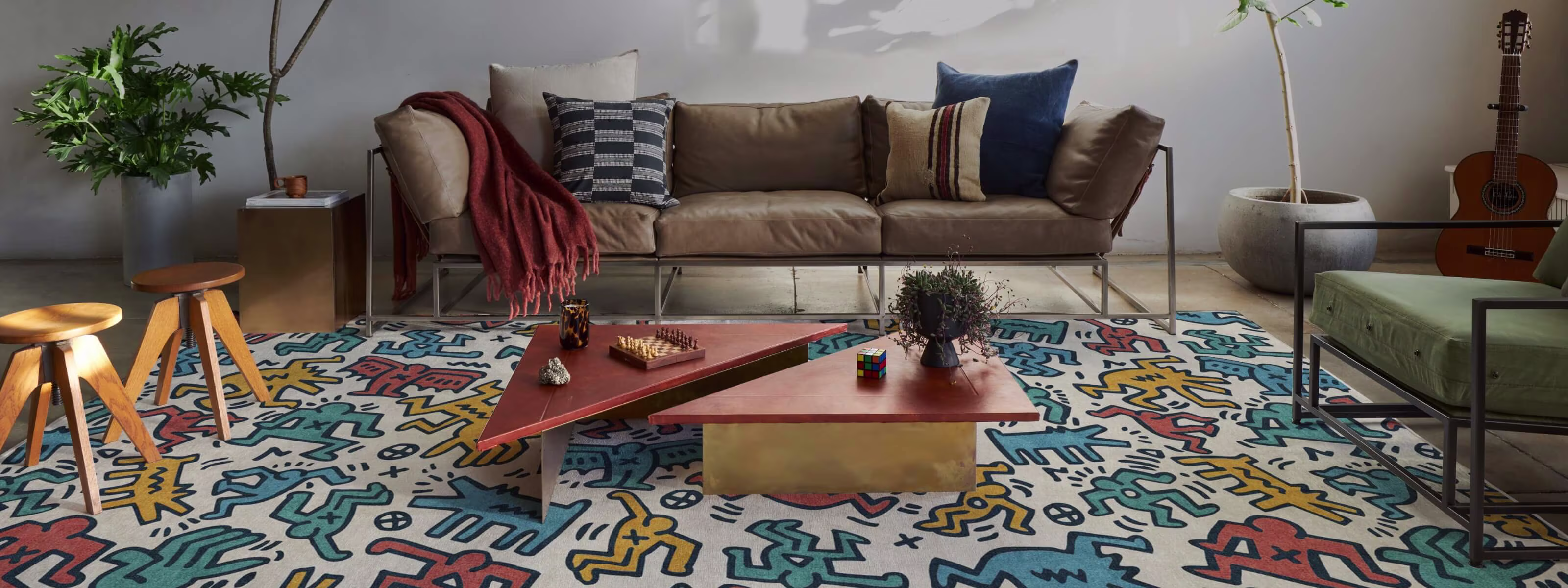 Keith Haring LP Background Image
