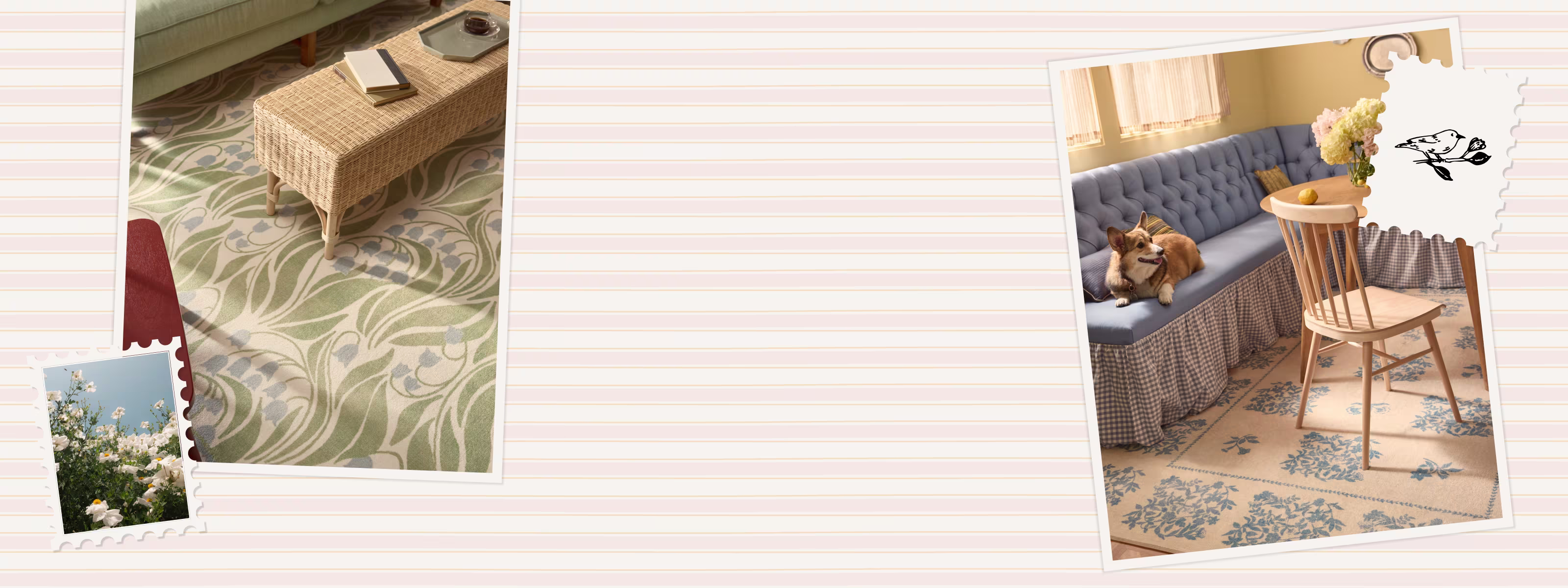 Ruggable That Summer Feeling: Garden Hero Banner - Desktop