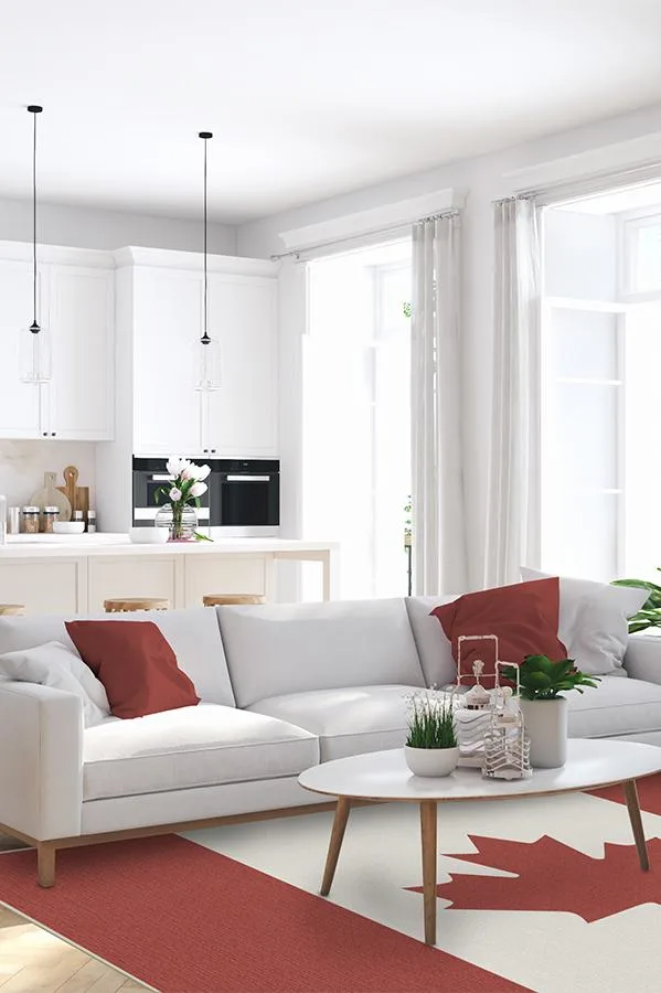 Canada Red Rug Ruggable