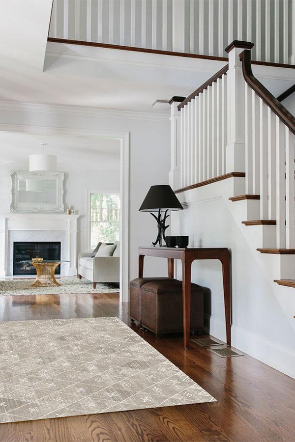 Cool Drum Grey Background Living Room Carpet Rug Home Decor - REVER LAVIE