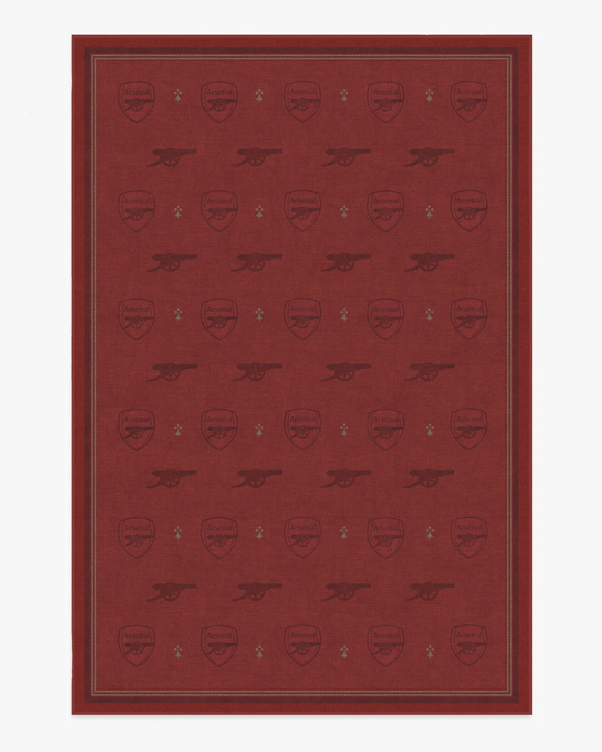 Arsenal Classic Red Rug Ruggable