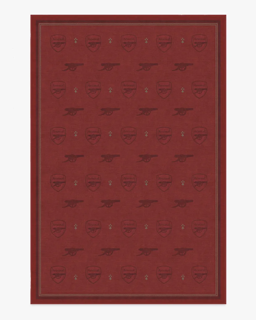 Arsenal Classic Red Rug | Ruggable