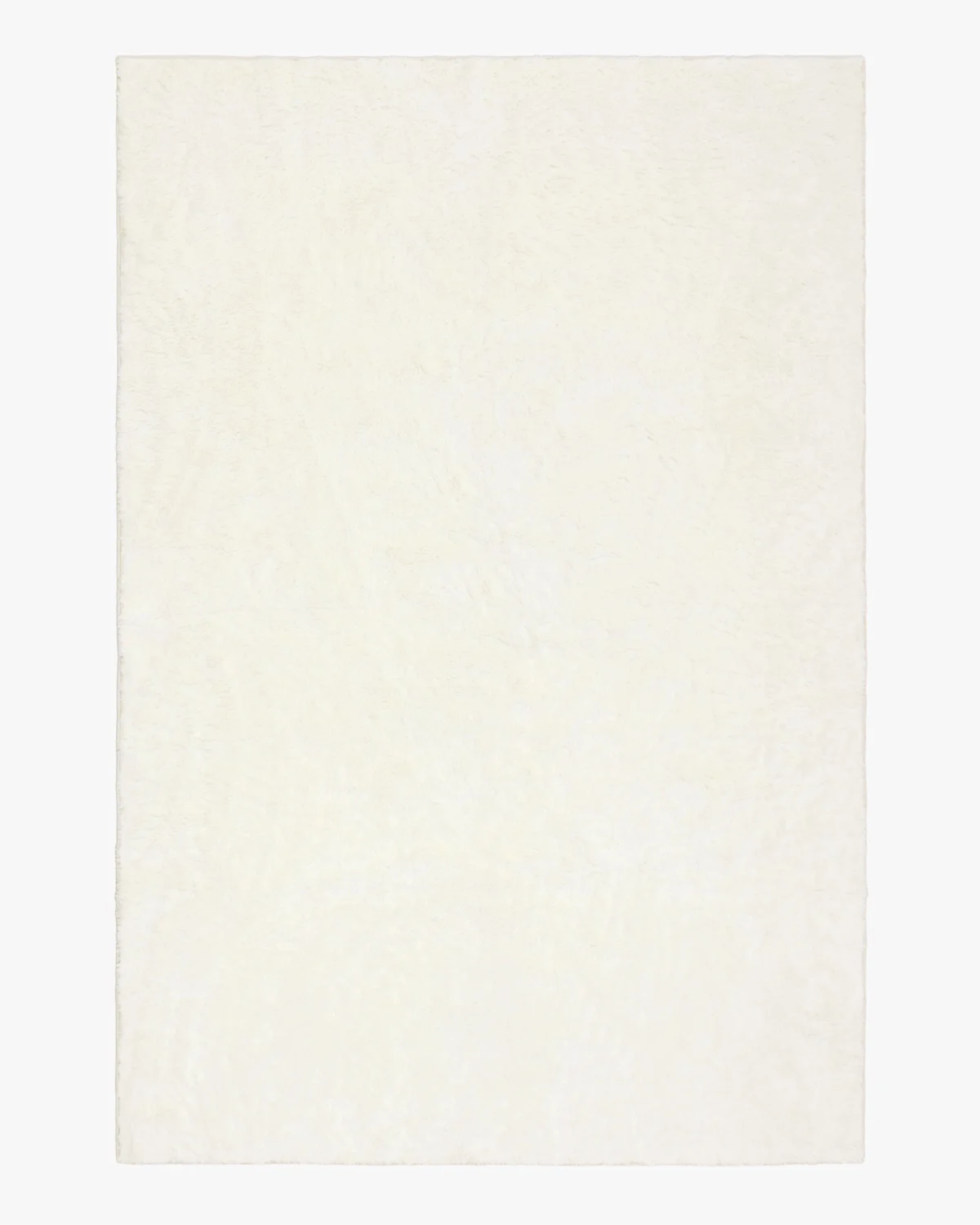 Polar White Plush Rug Ruggable