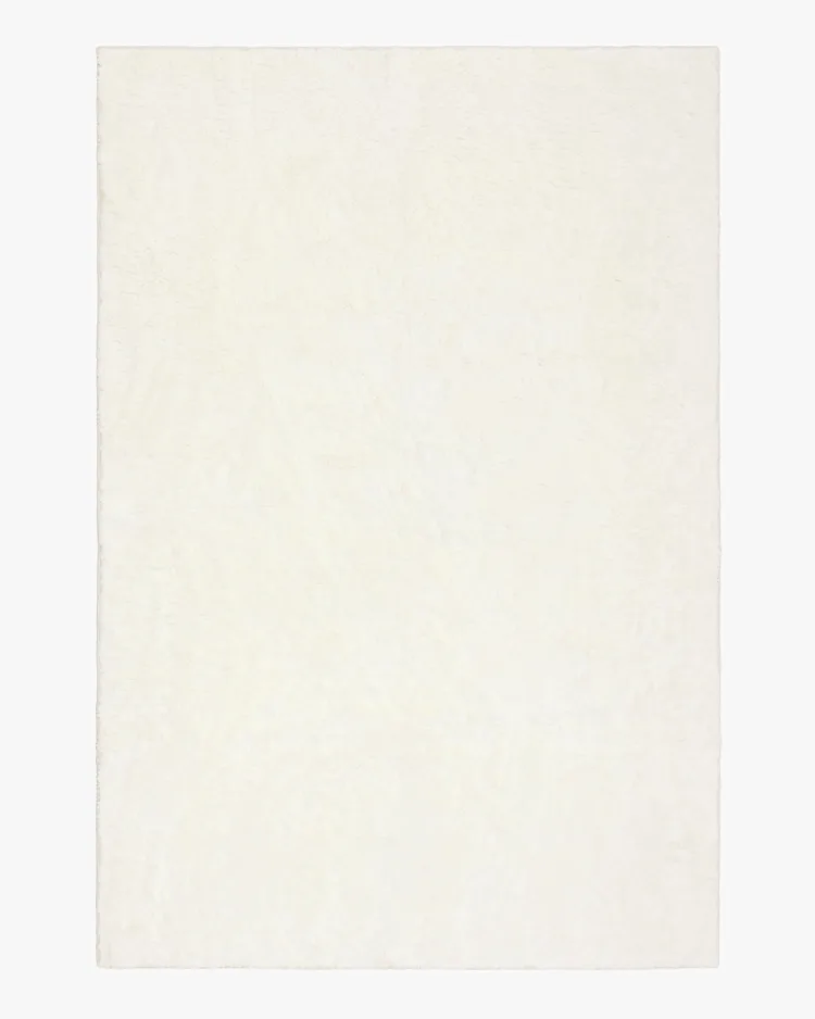 Polar White Plush Rug Ruggable