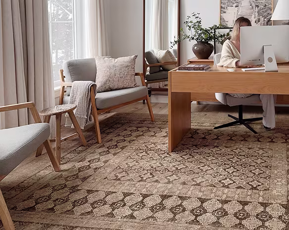 Ruggable Cyrus Rose Gold Rug link to Office products