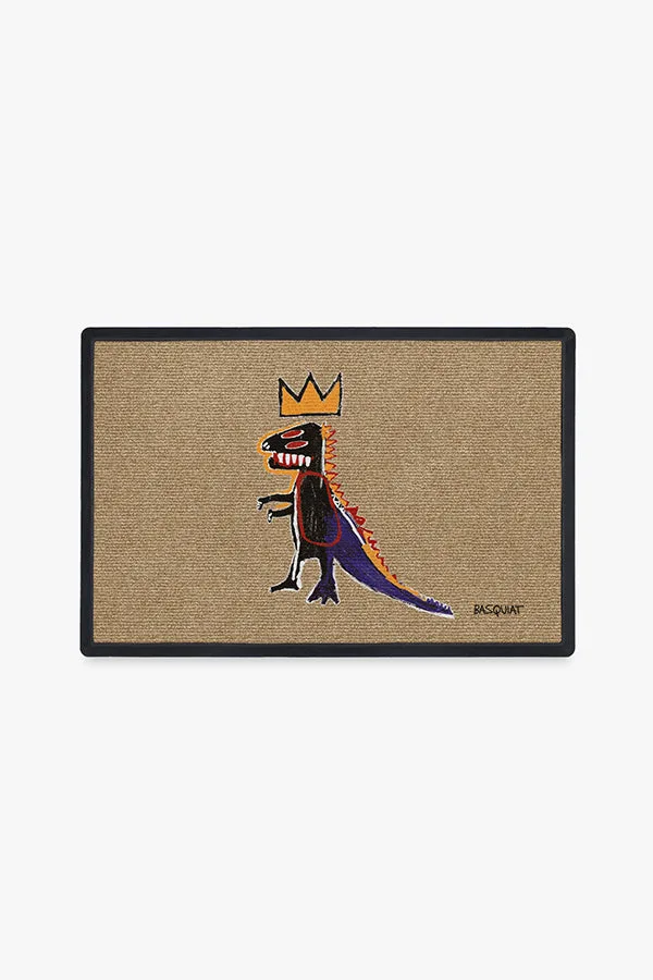 JeanMichel Basquiat Dino Doormat Ruggable