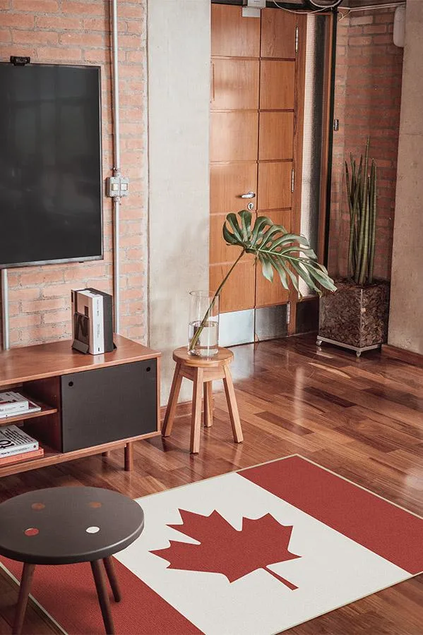Canada Red Rug Ruggable