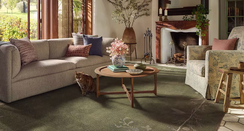 Ruggable Daphne Olive Green Rug