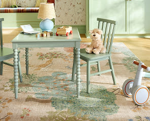 Ruggable Pamir Garden Fern Rug by Sanderson