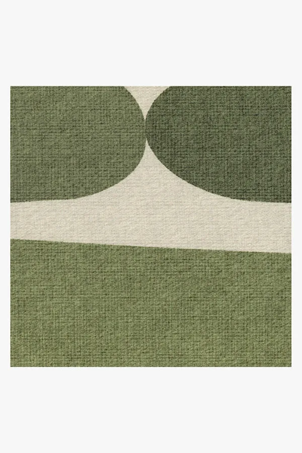 Millie Sage Green Tufted Rug Ruggable