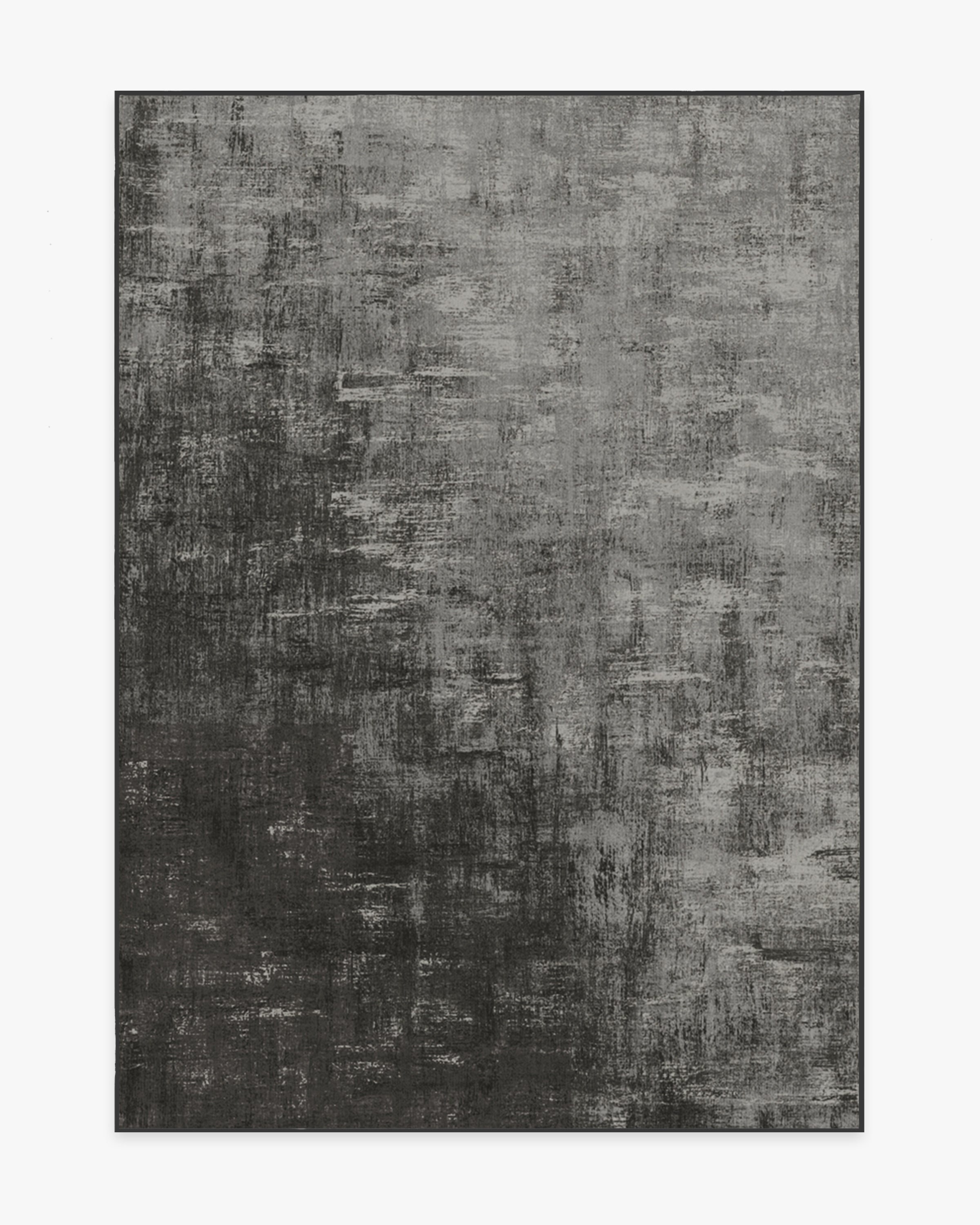 Impasto Greyscale Tufted Rug | Ruggable