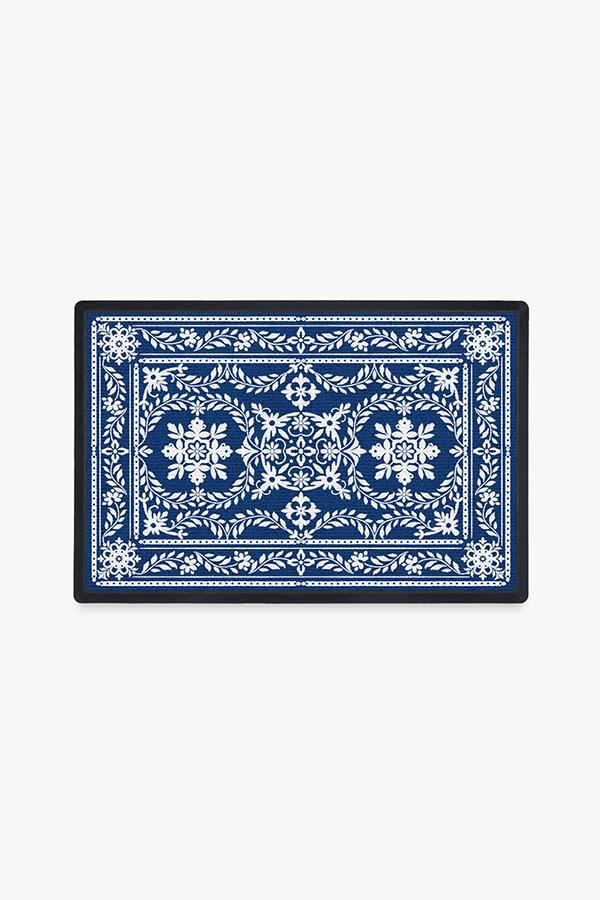 Rosalie Delft Blue Doormat | Ruggable