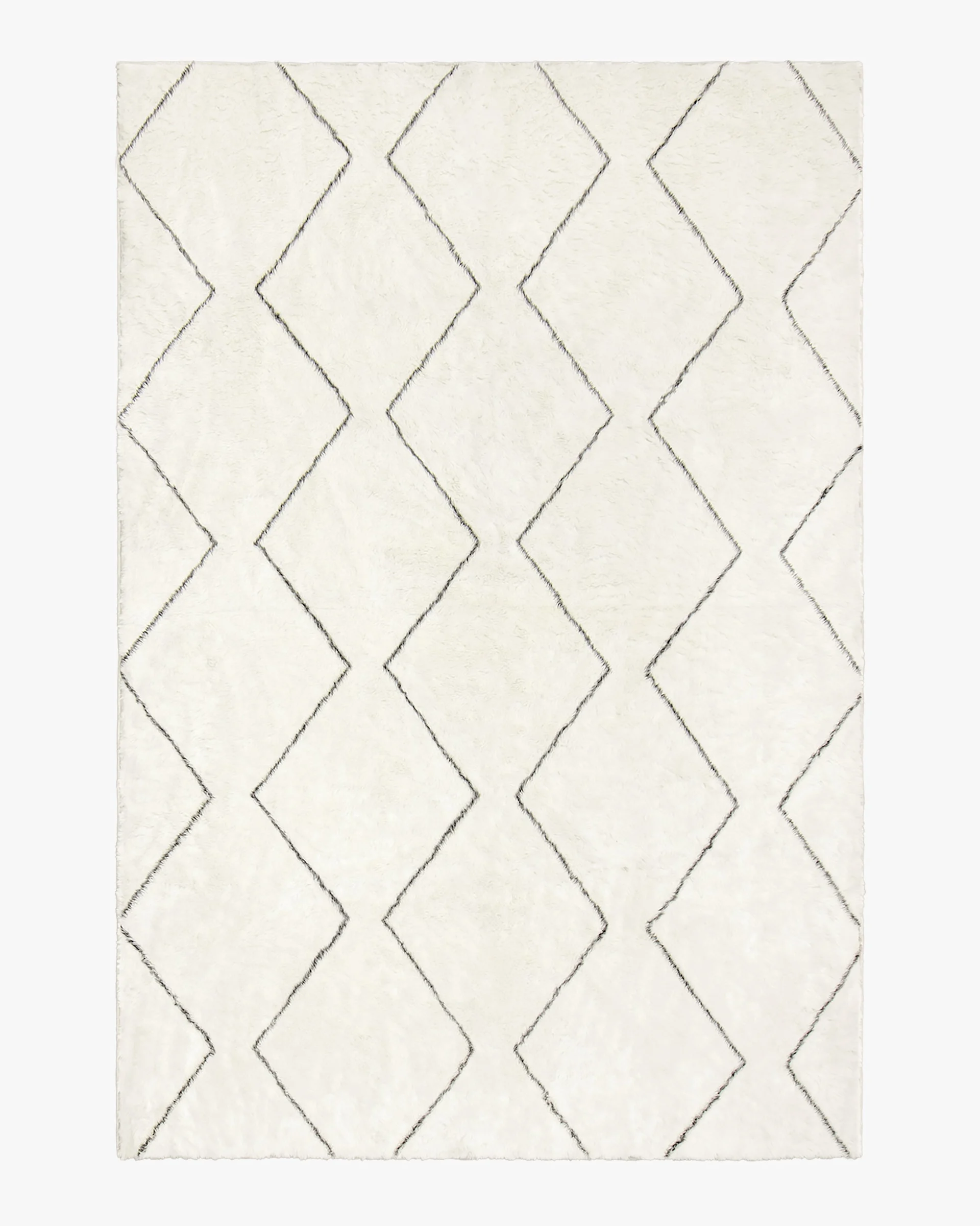 Moroccan Zigzag Plush Rug Ruggable