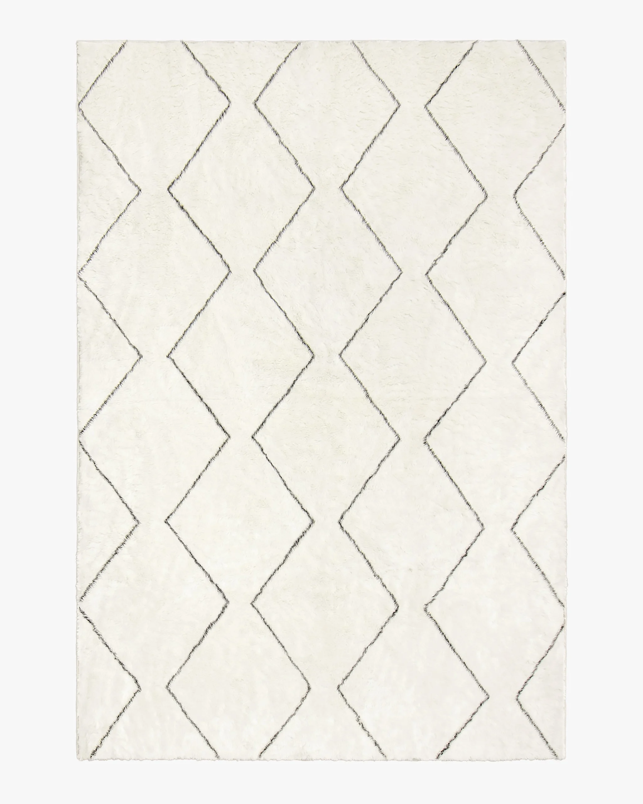 Moroccan Zigzag Plush Rug Ruggable